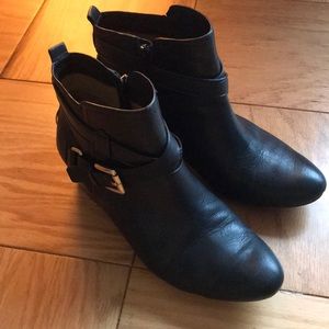 Coach black booties size 7.5